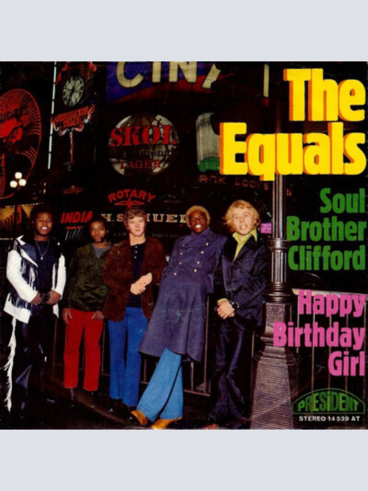 7", Single The Equals - Soul Brother Clifford / Happy Birthday Girl