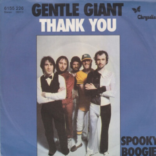 7", Single Gentle Giant - Thank You