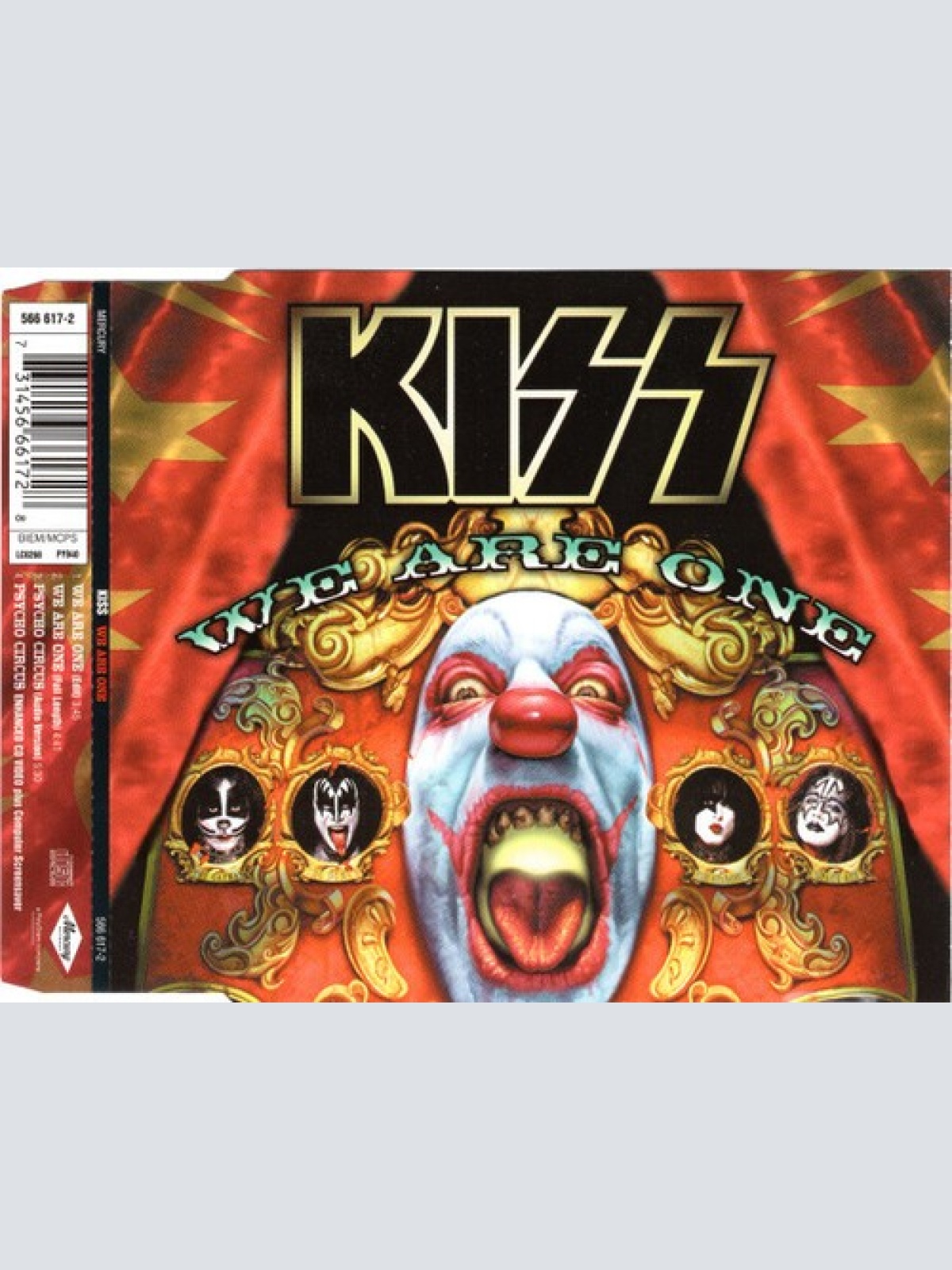 CD, Single, Enh Kiss - We Are One