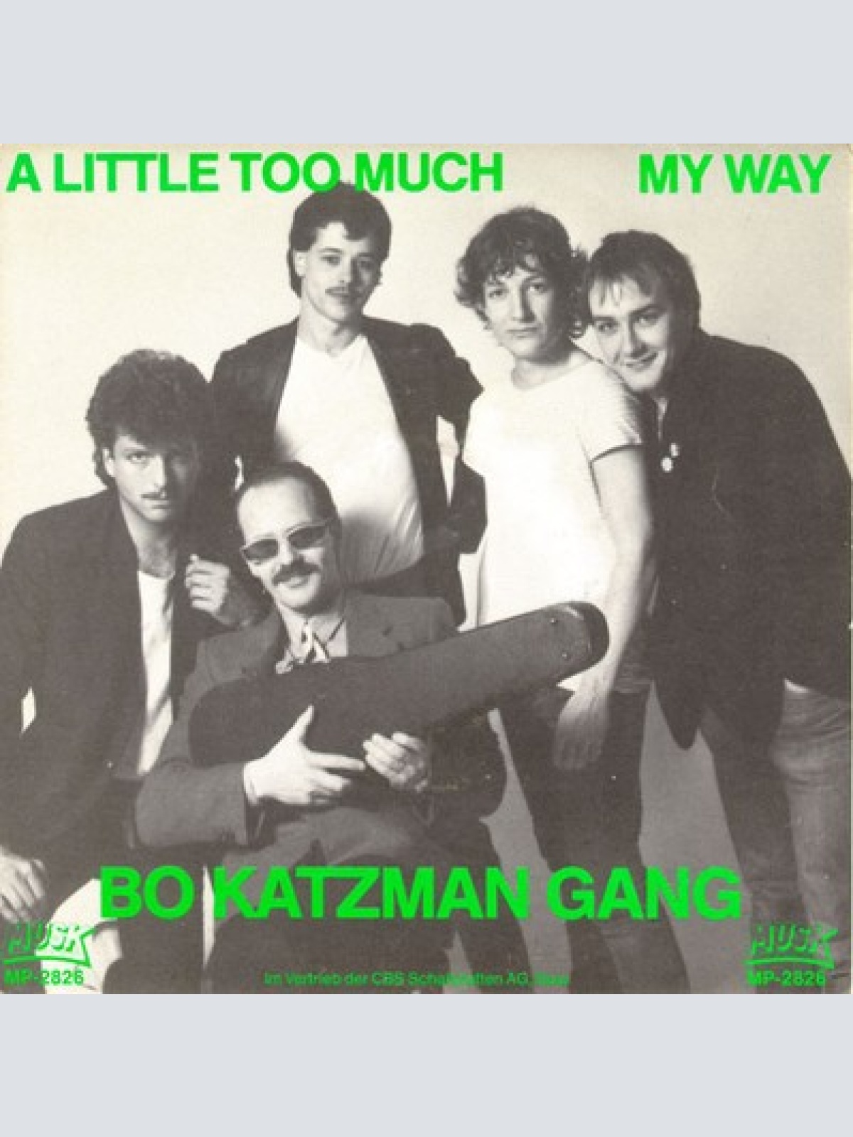 7", Single Bo Katzman Gang - A Little Too Much