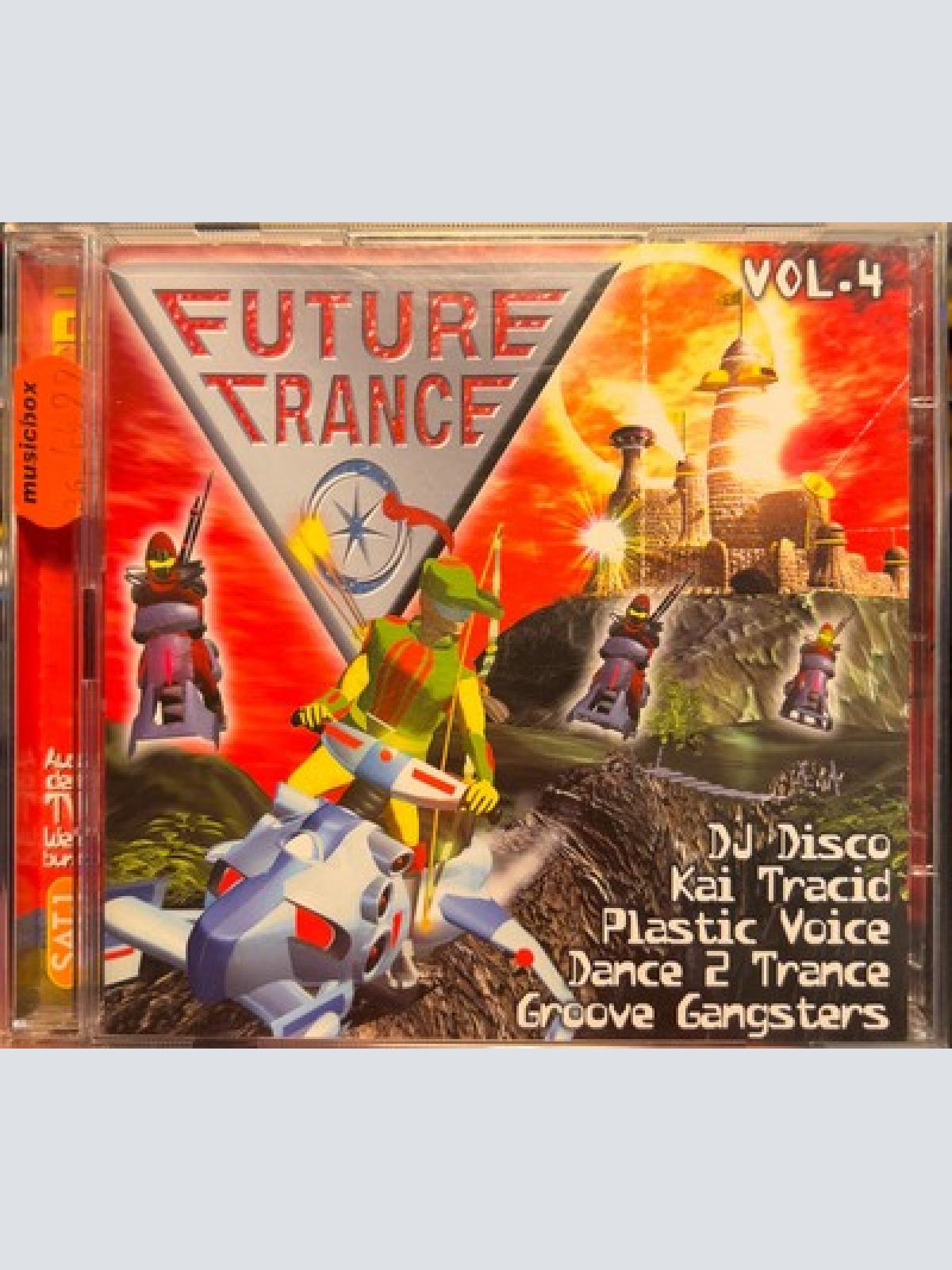 2xCD, Comp Various - Future Trance Vol.4