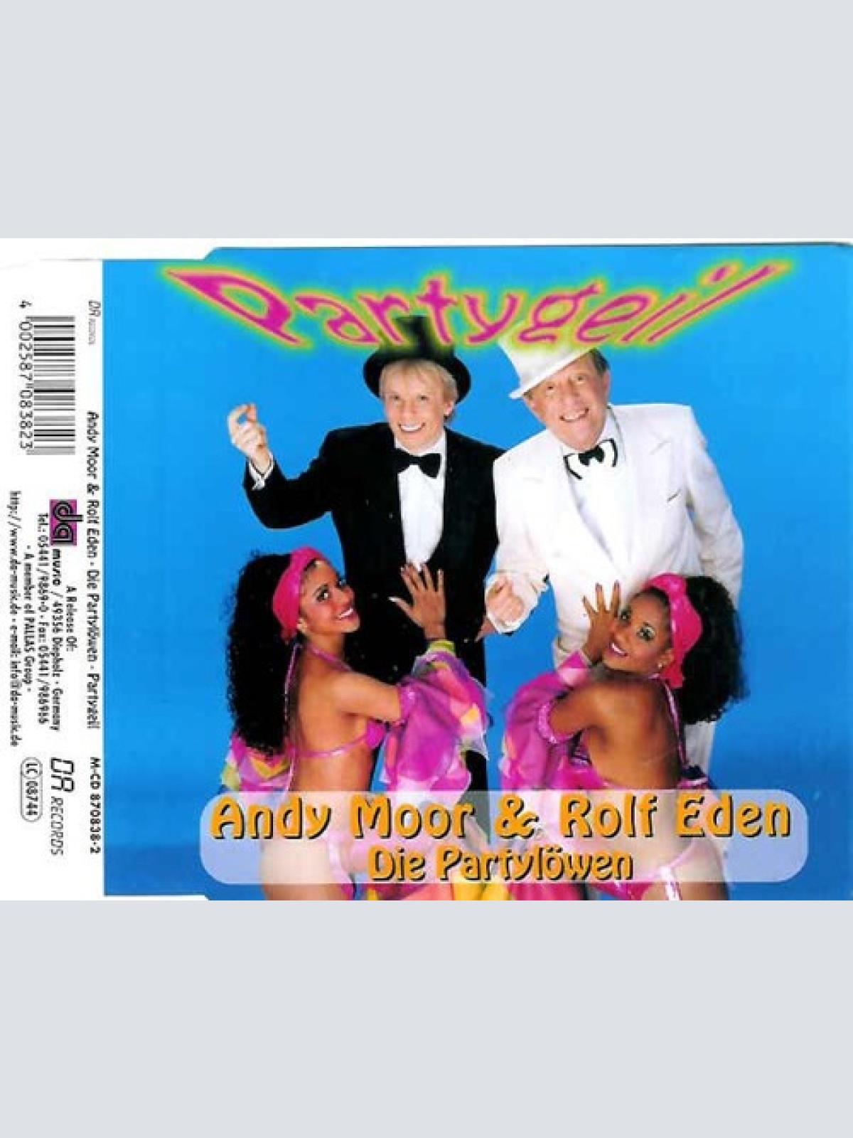 CD, Single Andy Moor (3) & Rolf Eden (2) - Partygeil