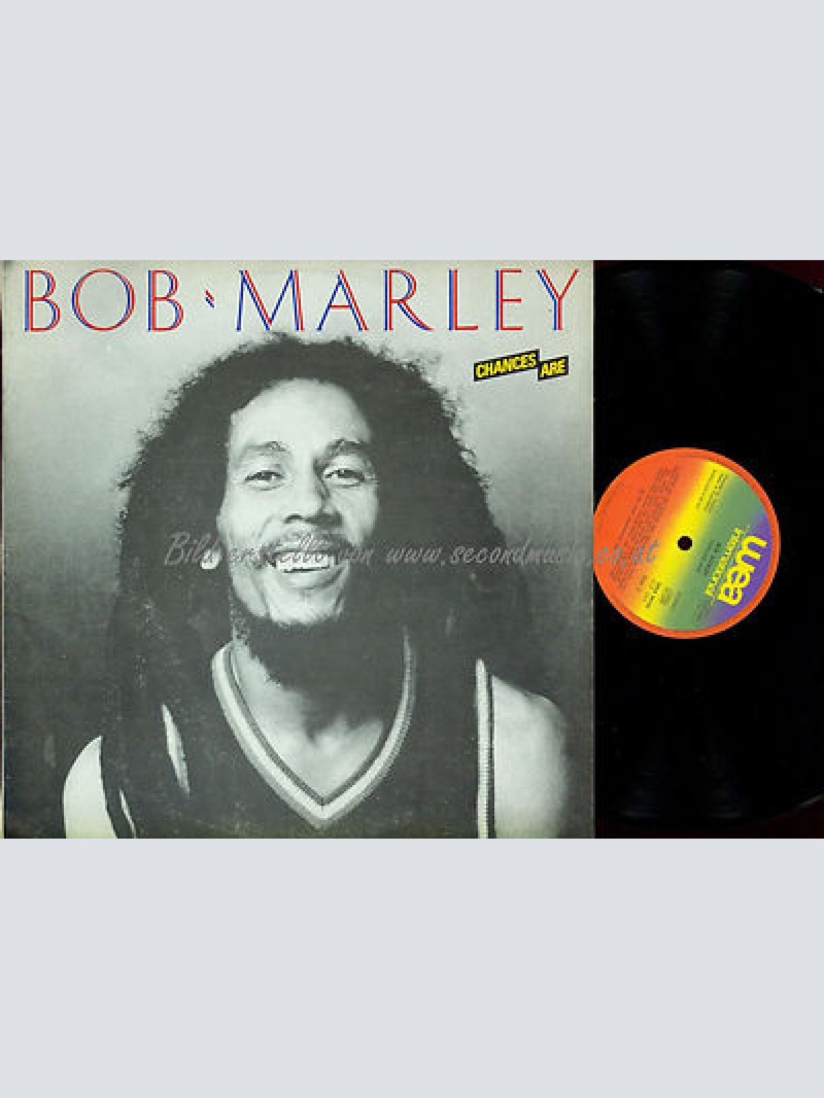 LP--BOB MARLEY CHANCES ARE --JUGOTON