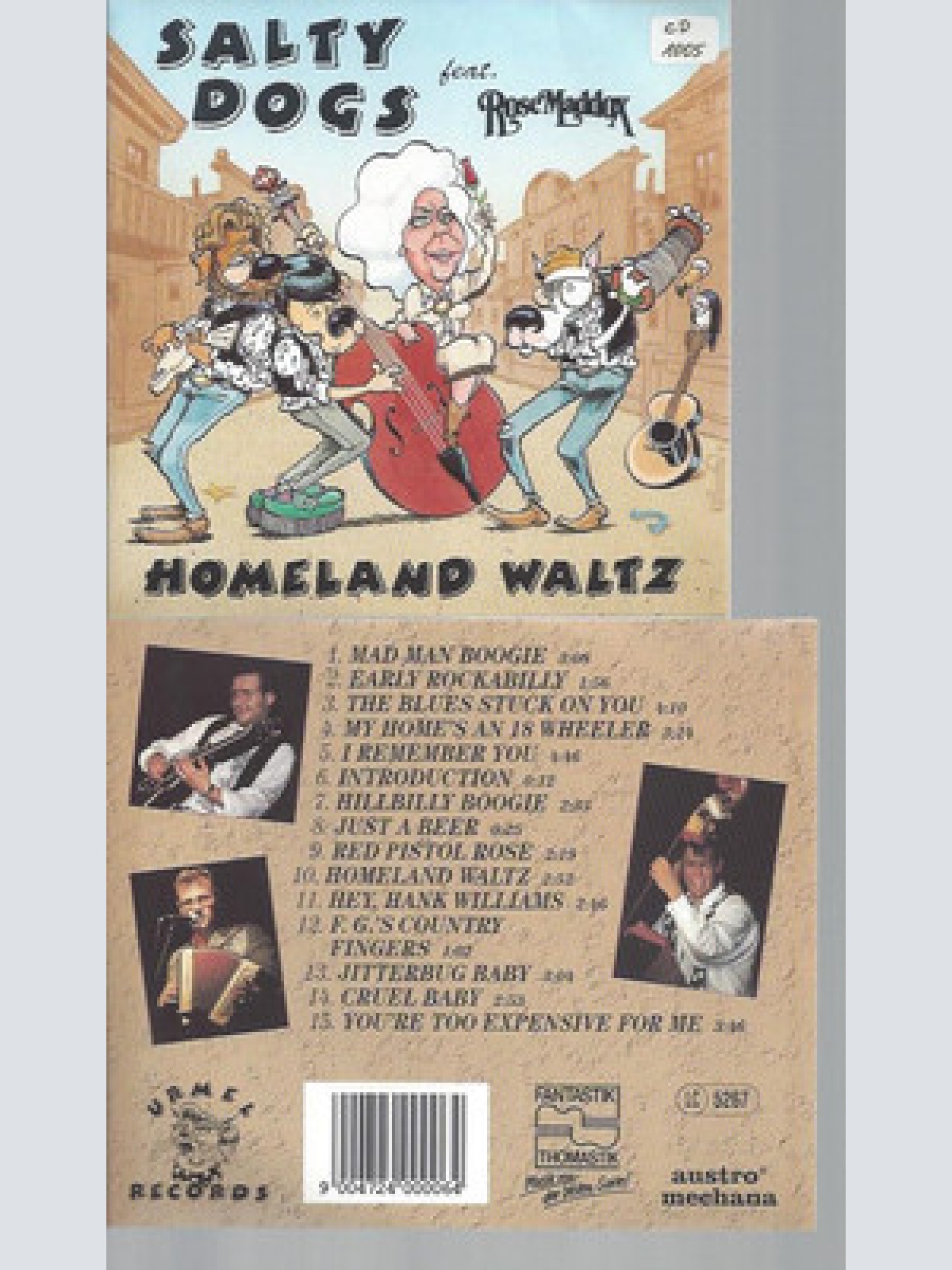 CD--SALTY DOGS HOMELAND WALTZ