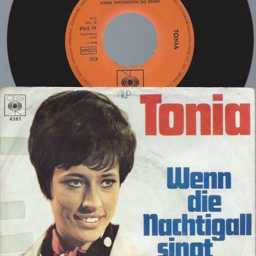 7"   Tonia  Wenn Die Nachtigall Singt