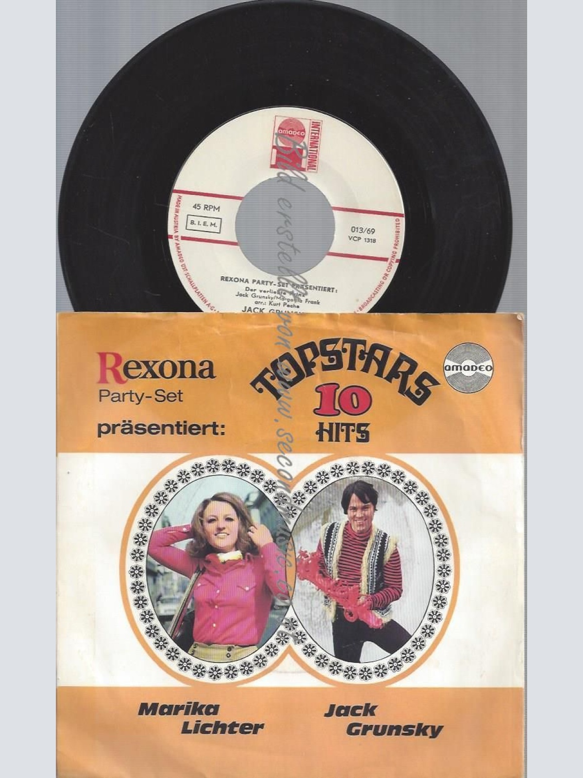 7"   Jack Grunsky  Der Verliebte Prinz