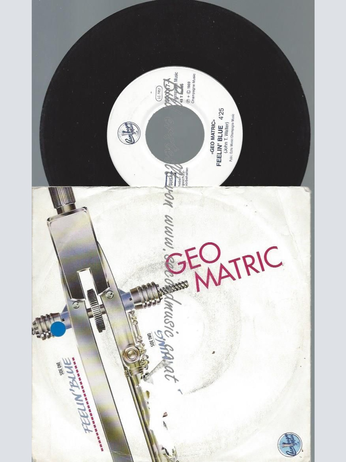 7" Geo Matric – Feelin Blue