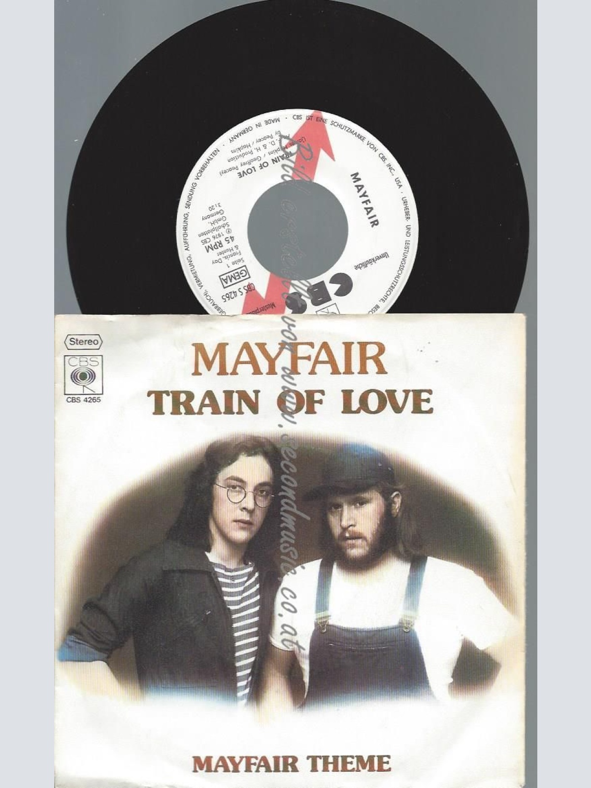7" Mayfair  – Train Of Love //PROMO