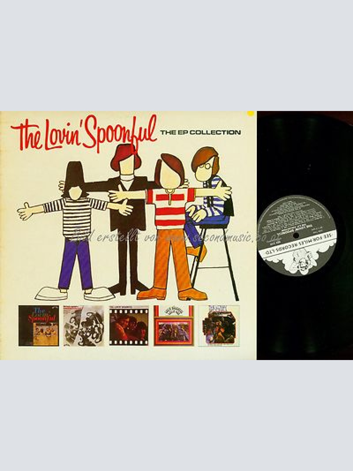 LP--THE LOVIN SPOONFUL--THE EP COLLECTION