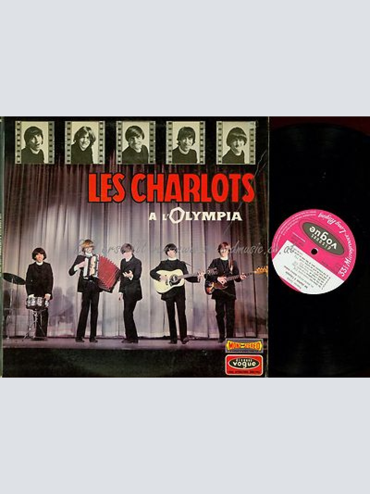 LP--LES CHARLOTS--A L'OLYMPIA--FOC--