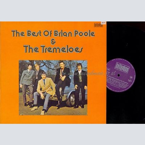 LP--THE BEST OF BRIAN POOLE & THE TREMELOES -BELLAPHON --GERMANY