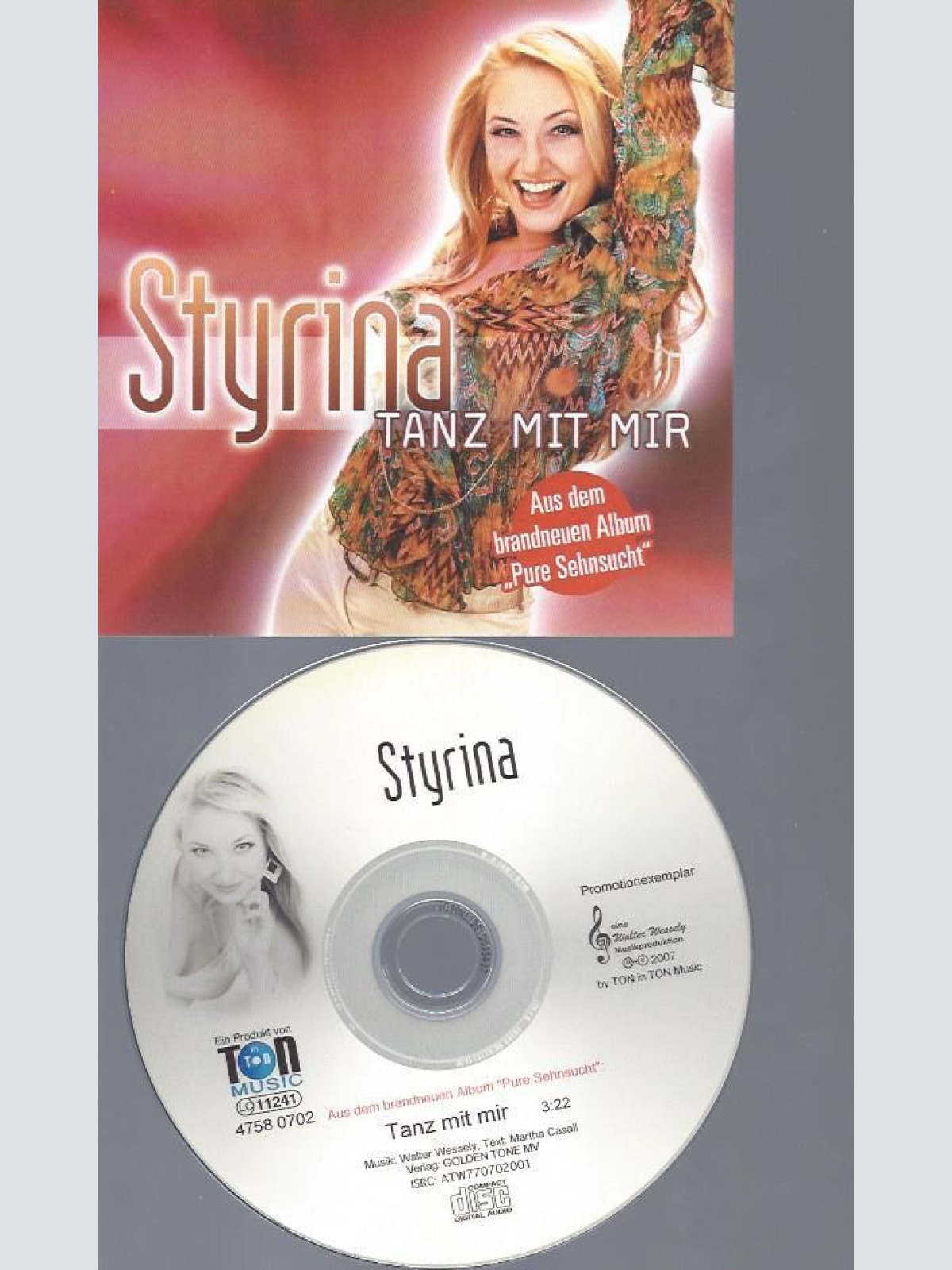 CD--STYRINA TANZ MIT MIR // PROMO