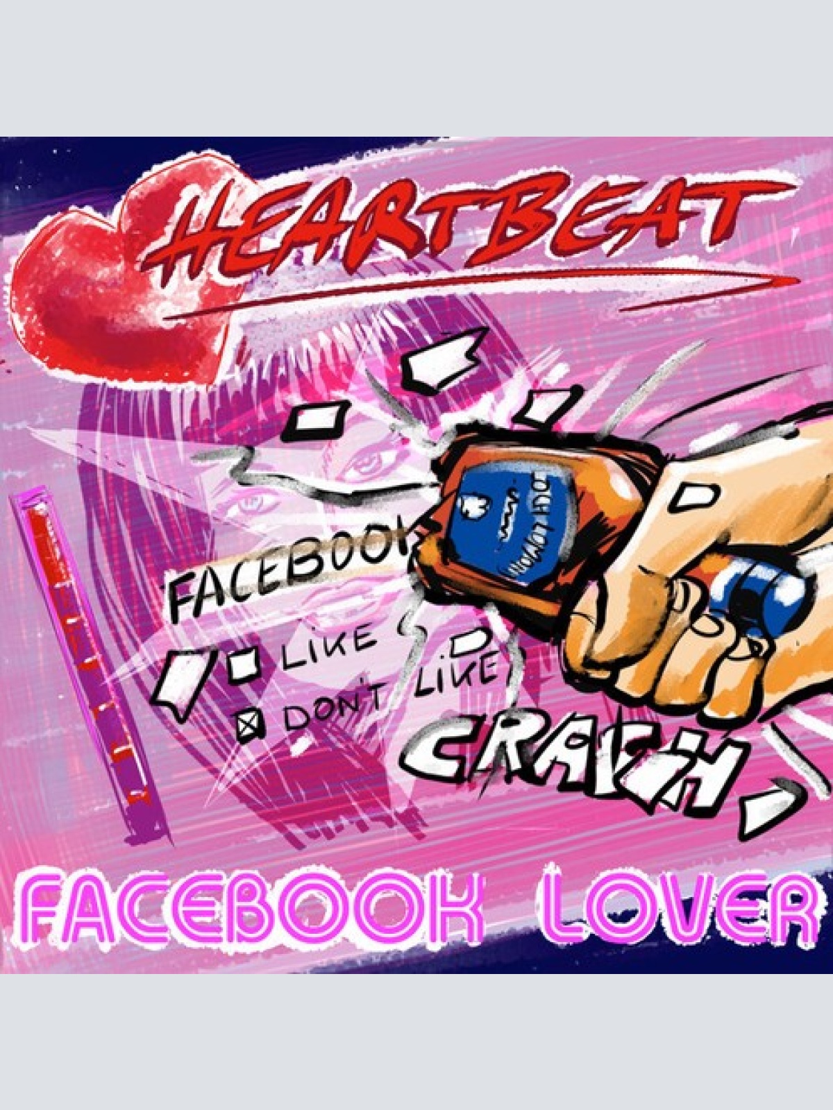 CD, Album Heartbeat (8) - Facebook Lover