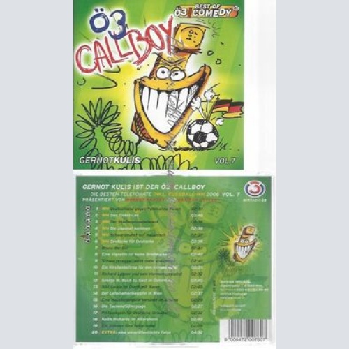 CD--GERNOT KULIS--Ö3 CALLBOY VOL. 7