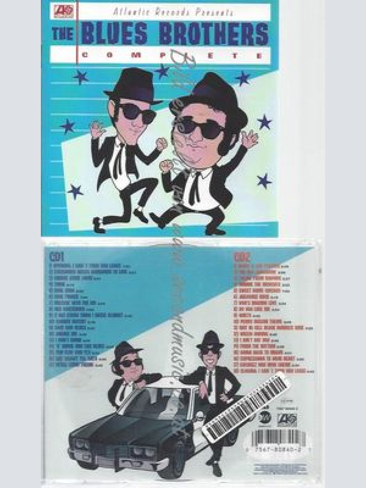 CD--THE BLUES BROTHERS--BLUES BROTHERS COMPLETE - TRACKS- | DOPPEL-CD