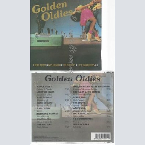 CD--CHUCK BERRY UND JERRY LEE LEWIS--GOLDEN OLDIES : AUDIO CD :  TRACKS ;