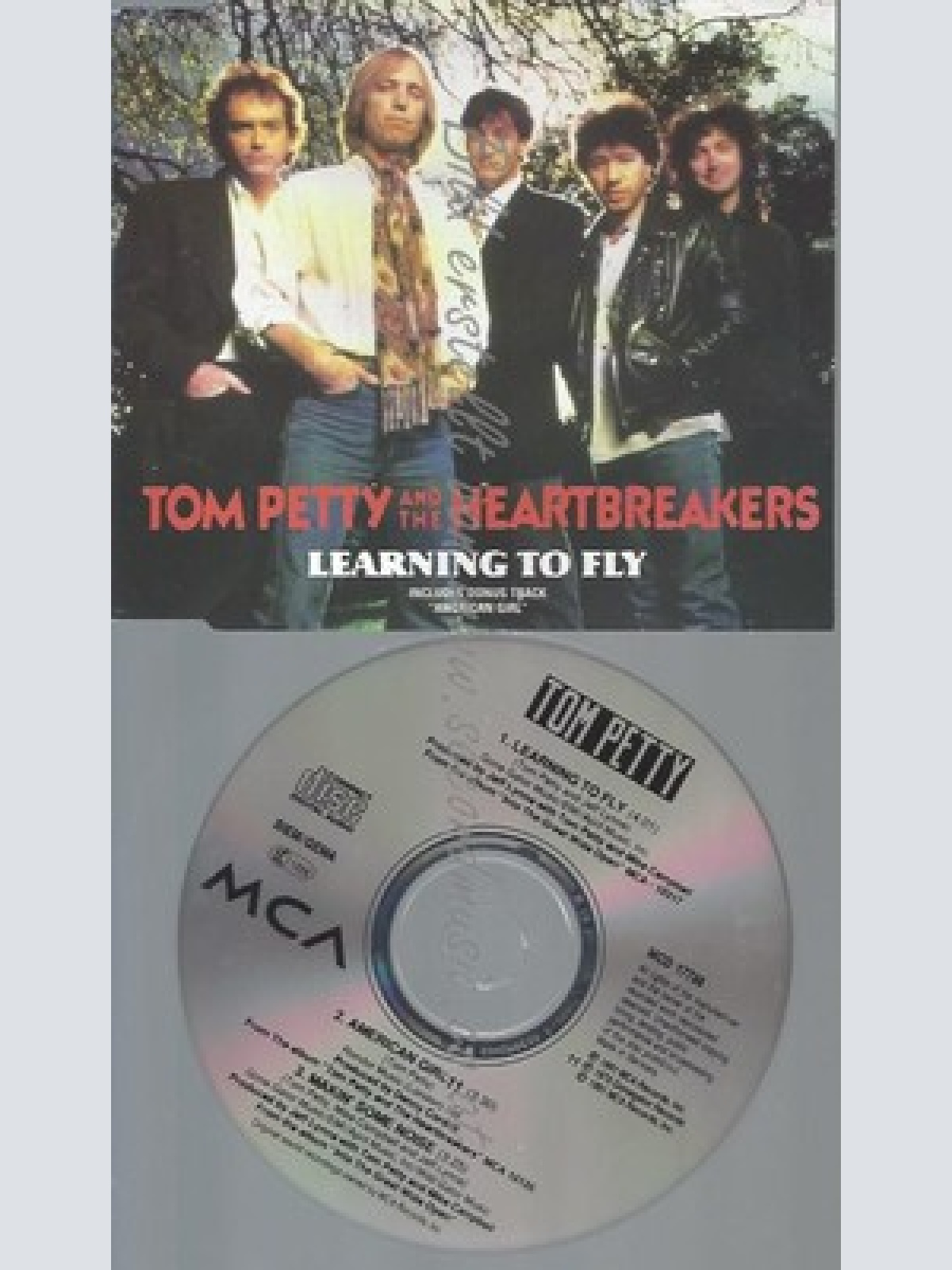 CD--TOM PETTY & THE HEARTBREAKERS--LEARNING TO FLY --SINGLE
