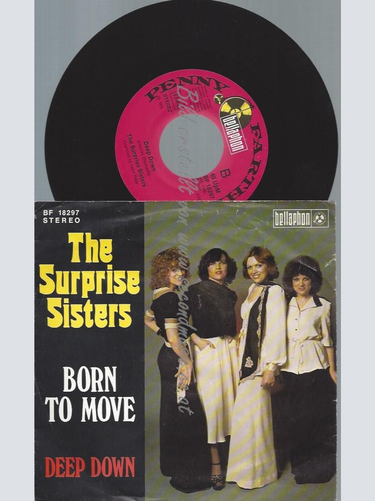 7"    The Surprise Sisters  Born To Move