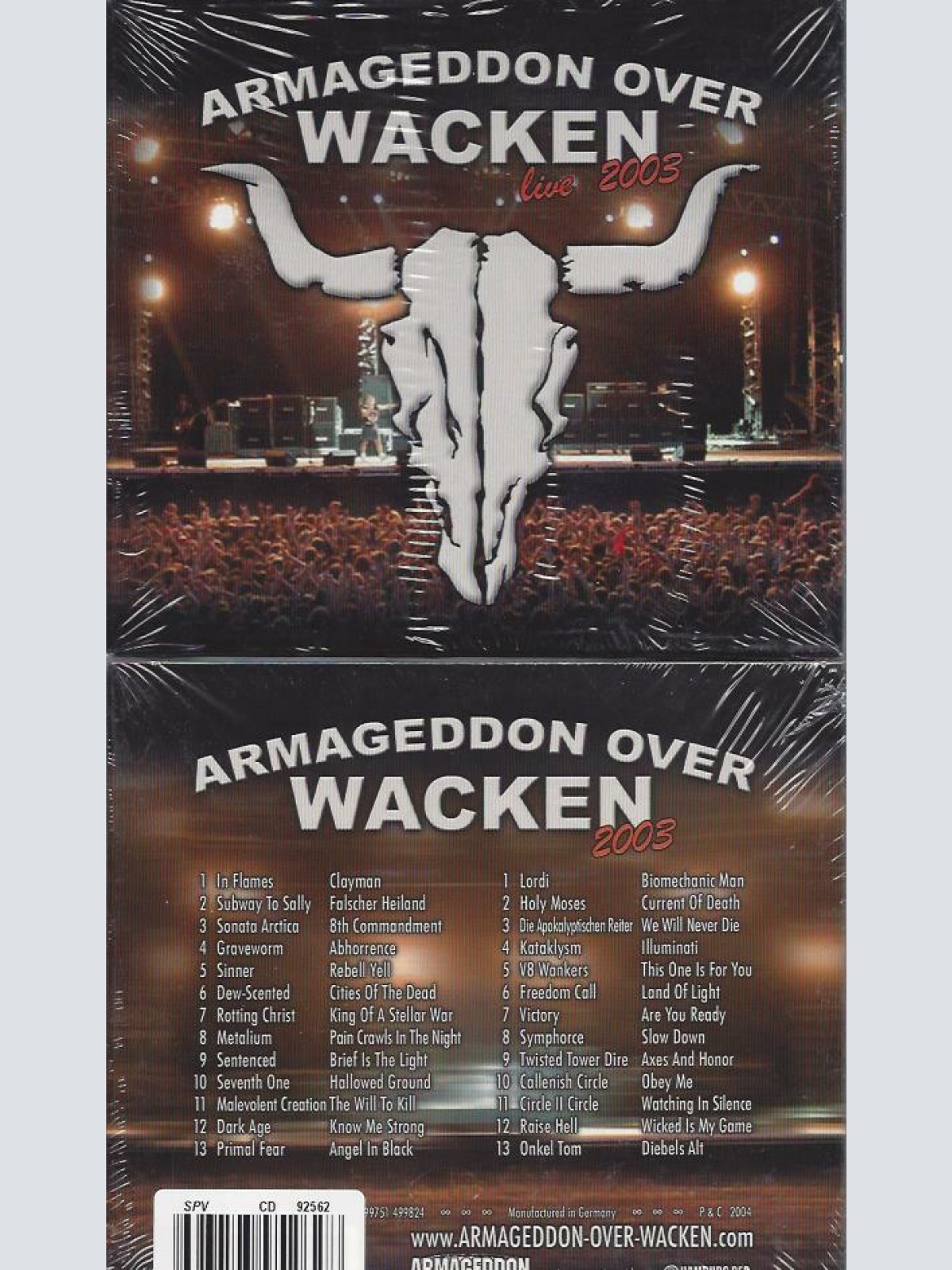 CD--   Armageddon Over Wacken - Live 2003