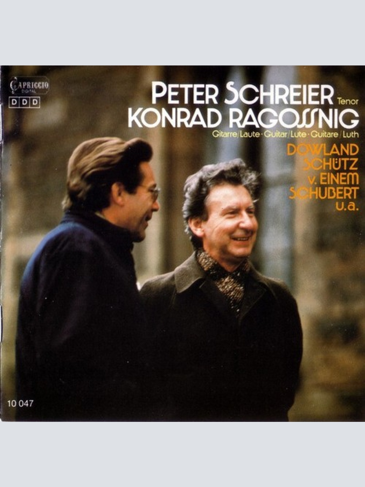 CD Peter Schreier, Konrad Ragossnig - Peter Schreier · Konrad Ragossnig