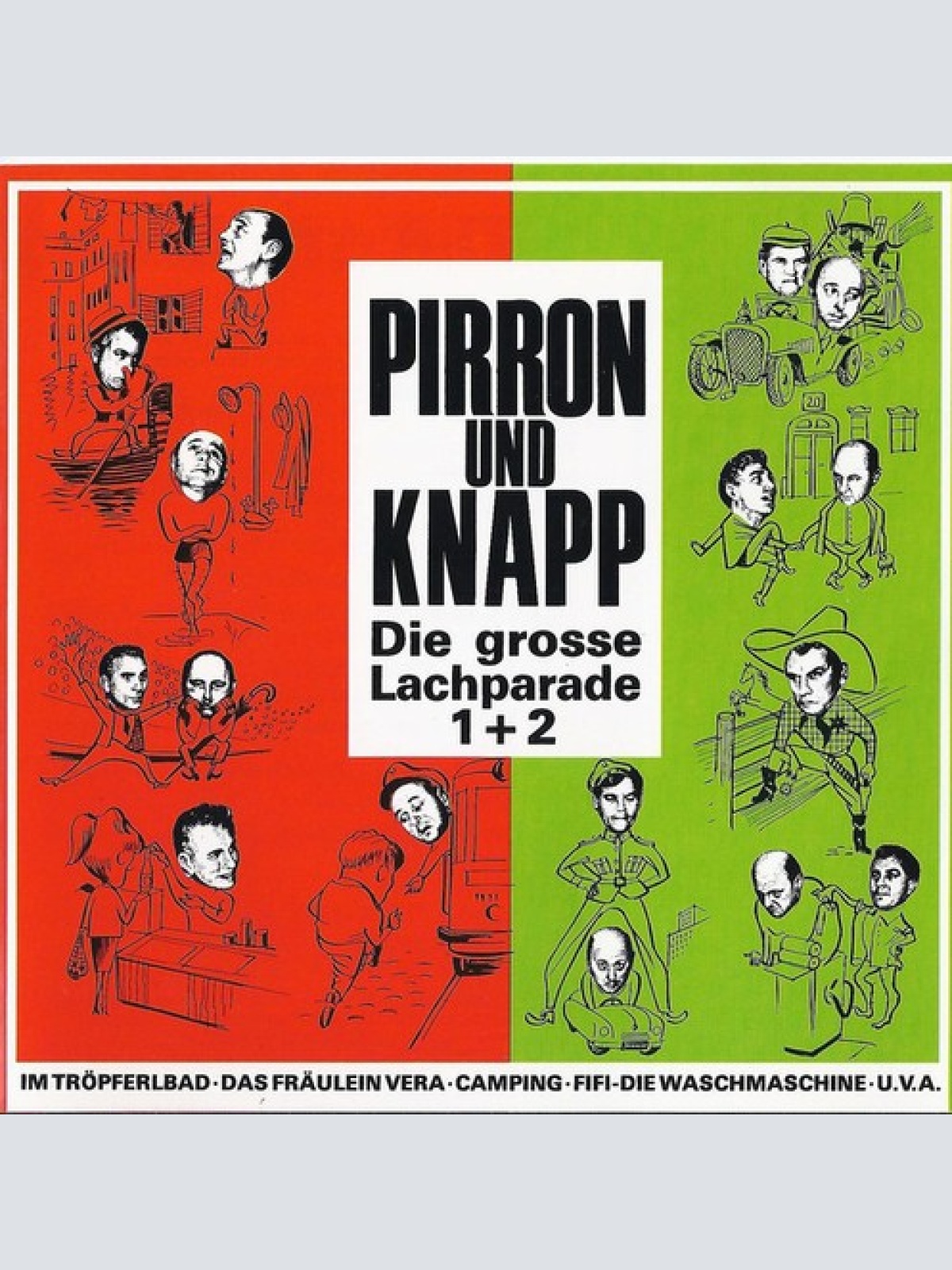 CD, Comp Pirron Und Knapp - Die Große Lachparade 1 + 2
