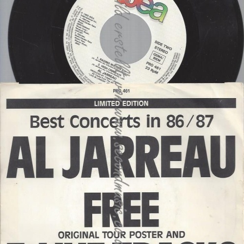 7"  Al Jarreau  3 TRACK BONUS SINGLE  // PROMO