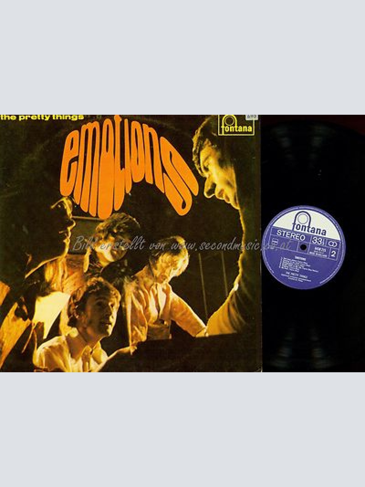 LP--THE PRETTY THINGS--EMOTIONS--FONTANA6438215--NL