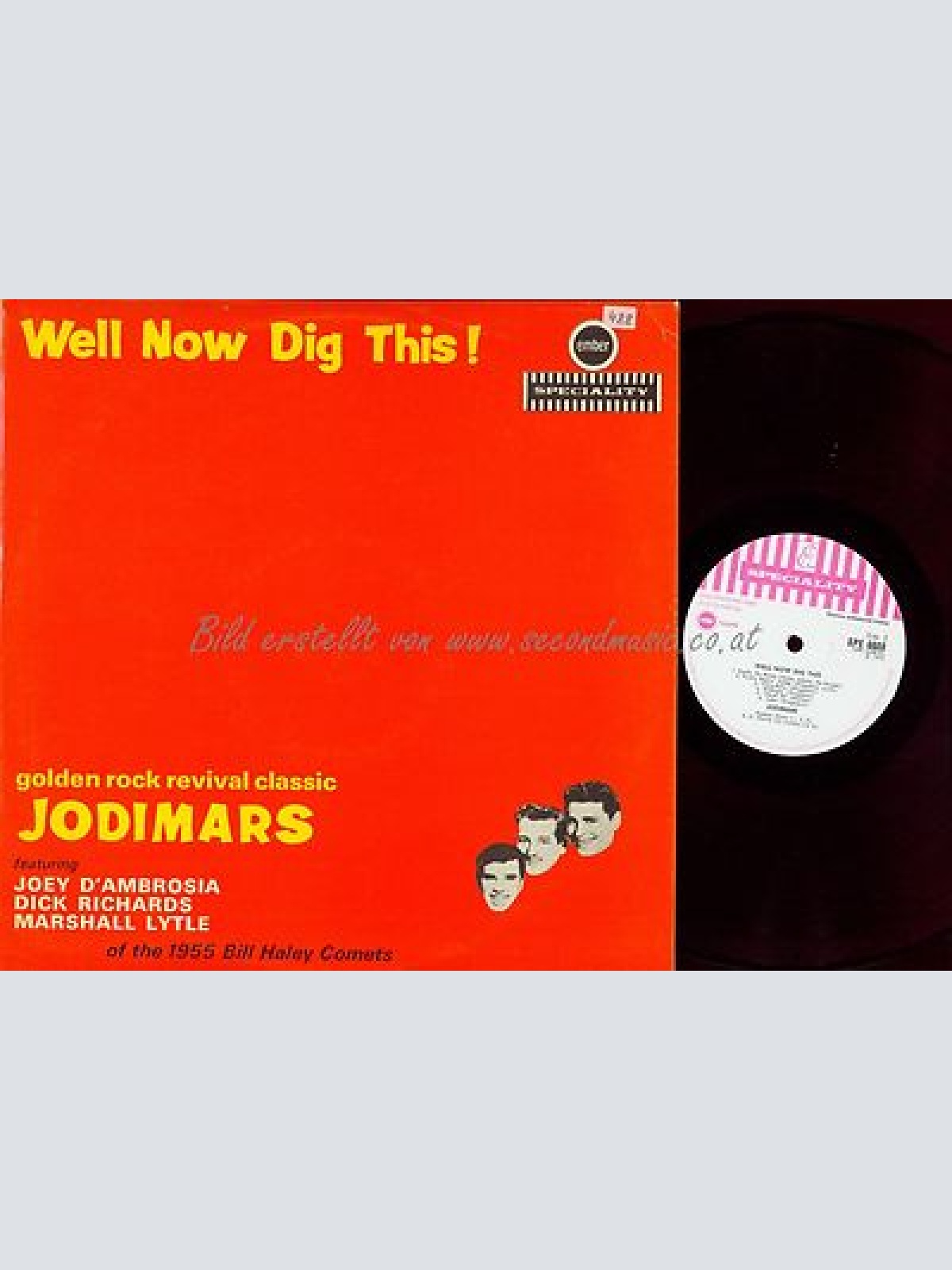 LP--WELL NOW DIG THIS--GOLDEN ROCK REVIVAL CLASSIC JODIMARS--BIL HALEY COMETS--S