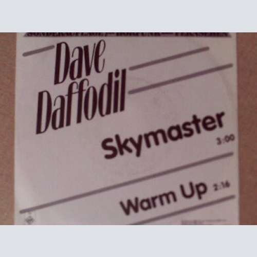 7", Single Dave Daffodil - Skymaster / Warm Up