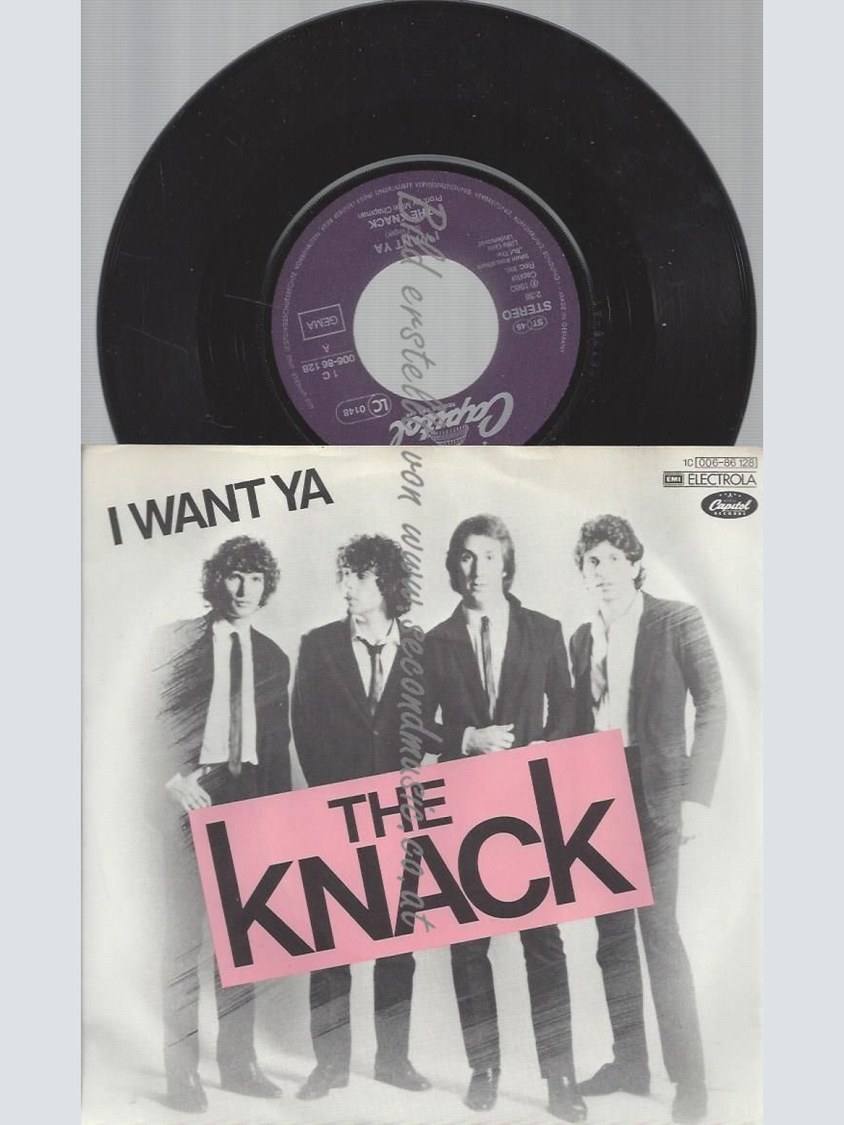 7" The Knack   I Want Ya