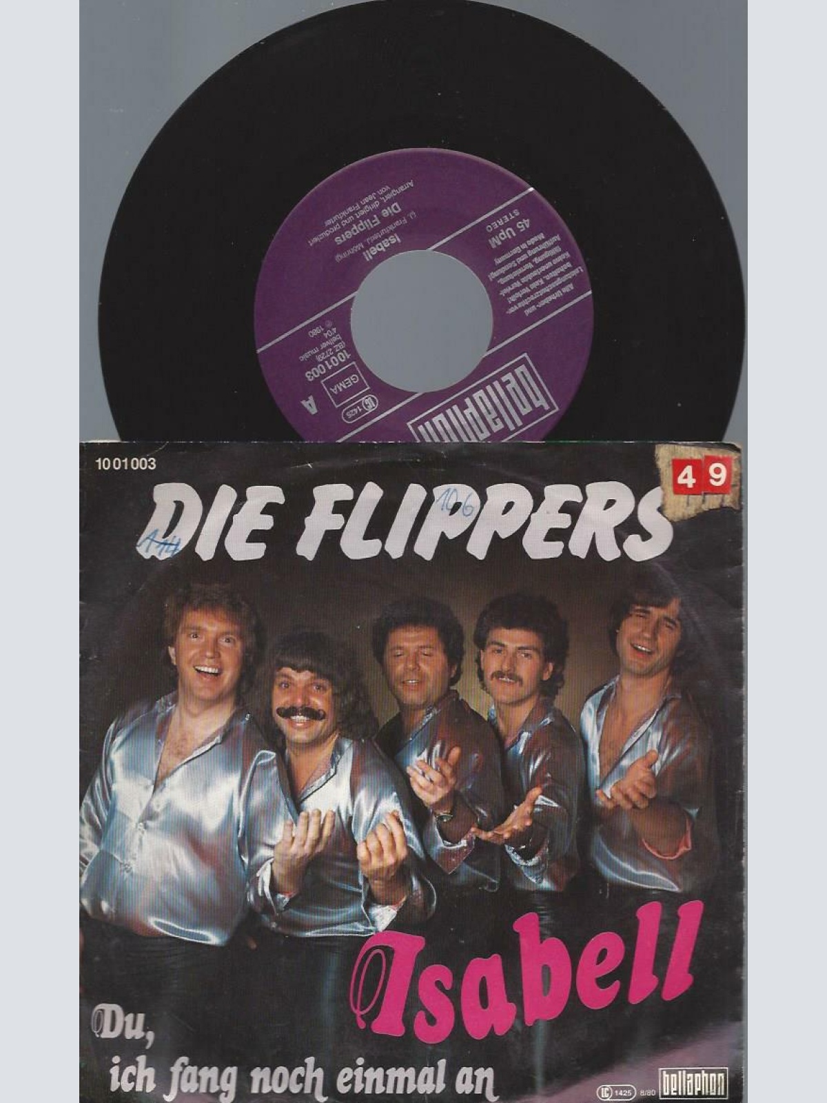 7"    Die Flippers – Isabell