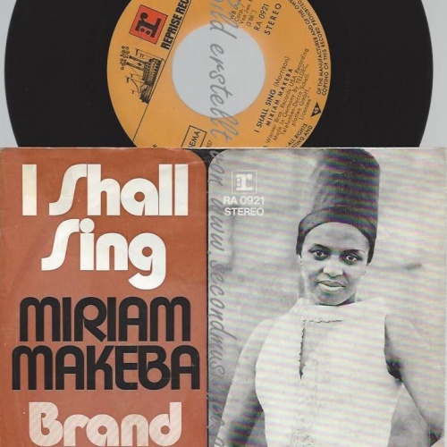 7"   Miriam Makeba – I Shall Sing