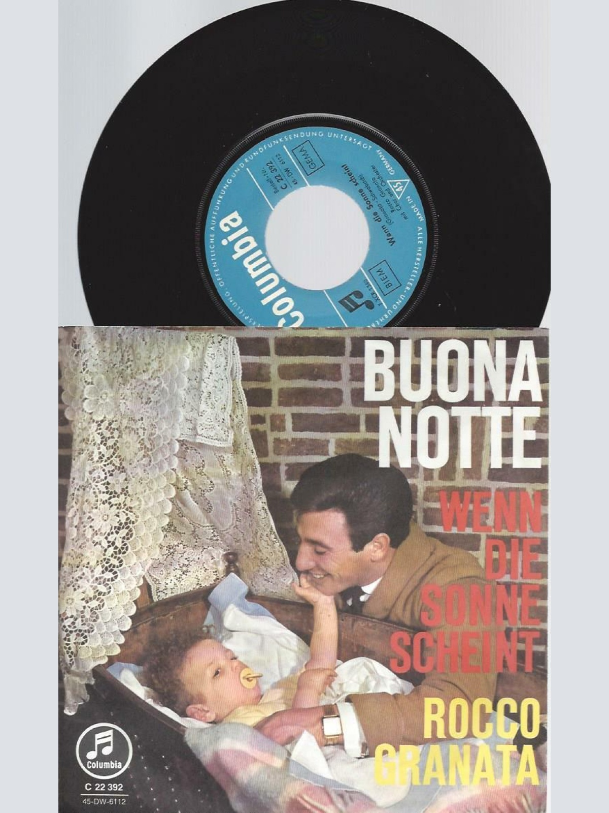 7"     Rocco Granata  Buona Notte
