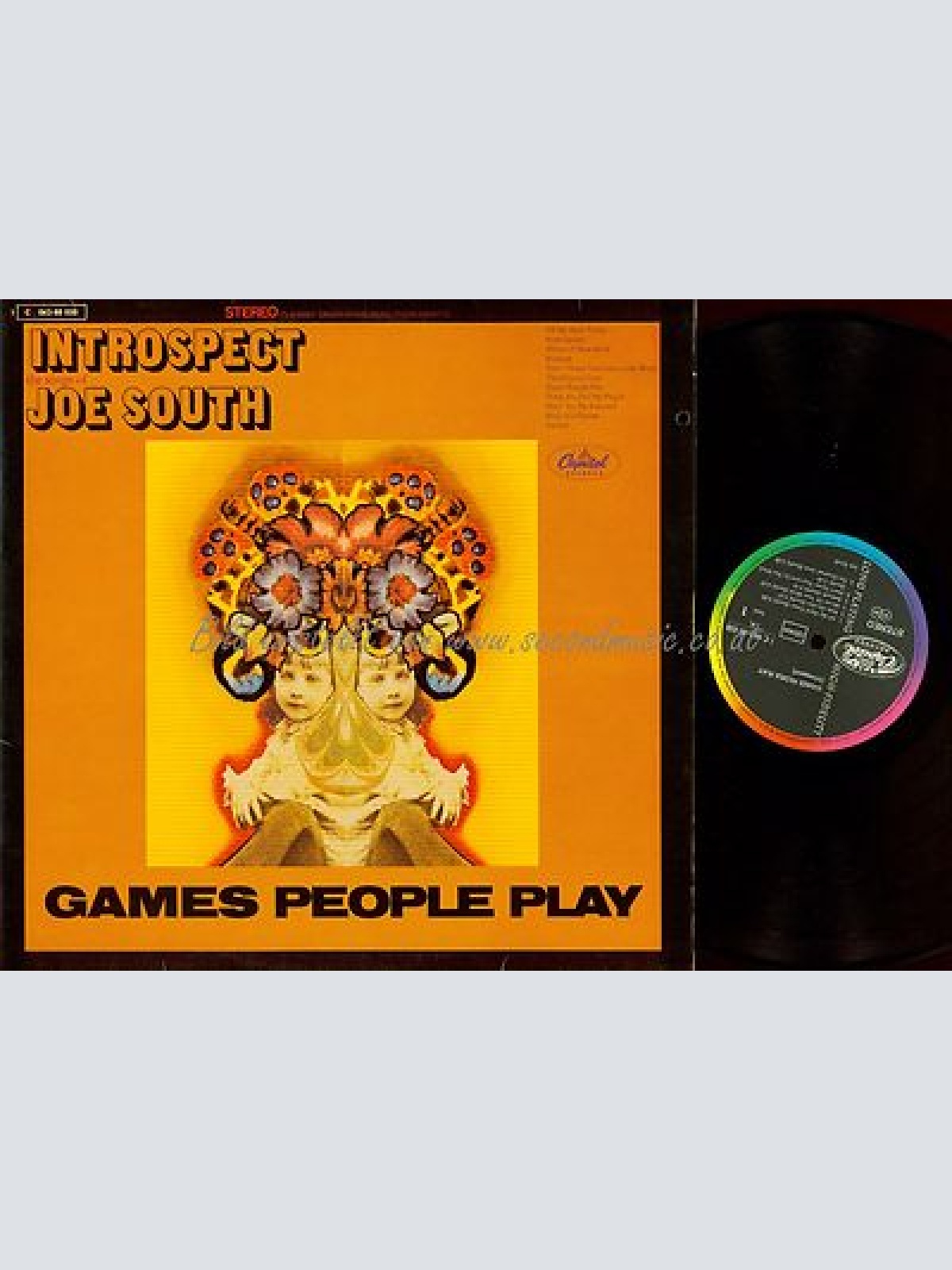 LP--INTROSPECT THE SONGS OF JOE SOUTH--GAMES PEOPLE PLAY