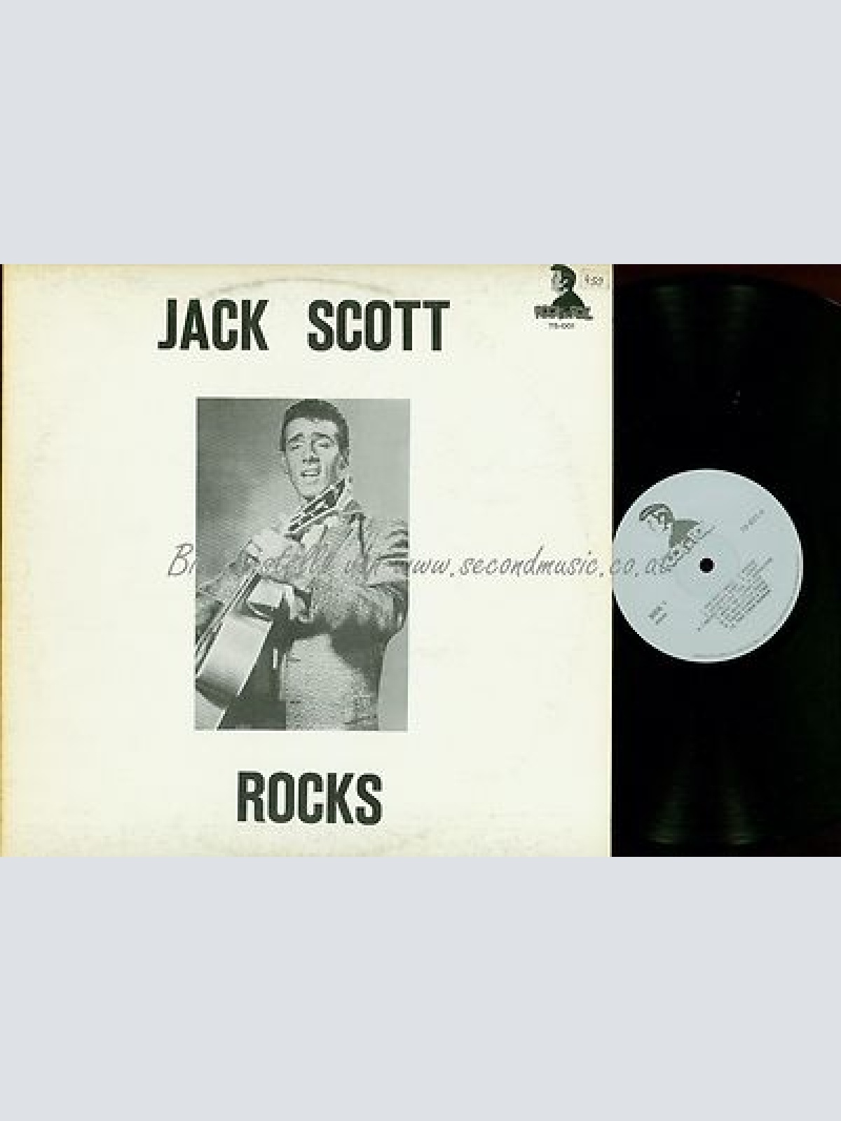 LP--JACK SCOTT-ROCKS