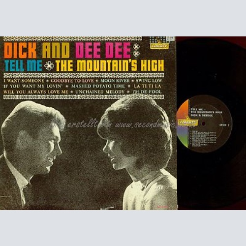 LP--DICK AND DEEDEE--TELL ME THEMOUNTAINS  HIGH
