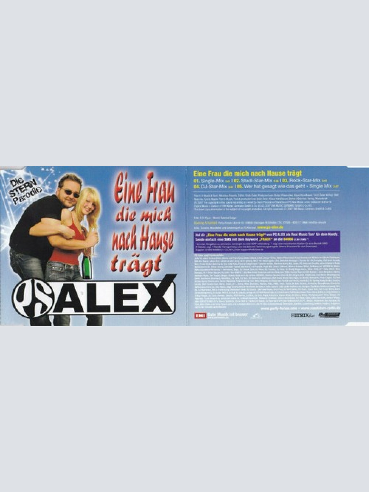 CD, Maxi PS Alex - Eine Frau Die Mich Nach Hause Trägt