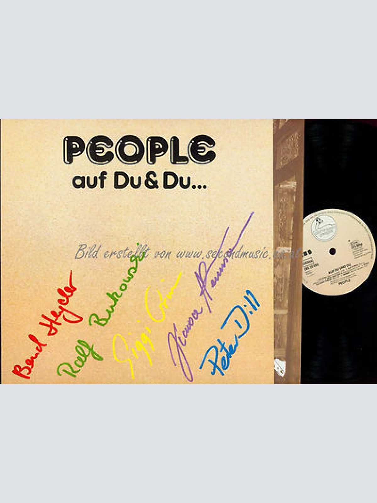 LP--PEOPLE AUF DU & DU // CBS 25660 // OIS  // NM