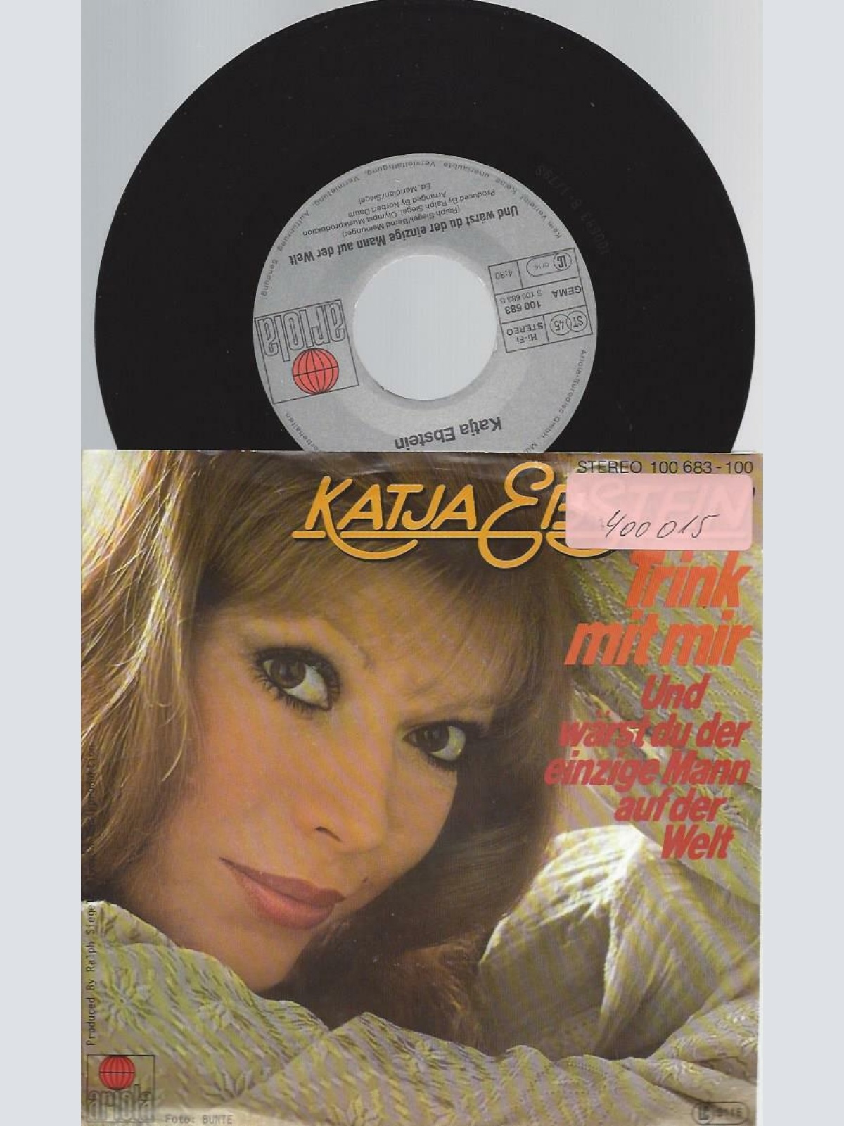 7"     Katja Ebstein  Trink Mit Mir