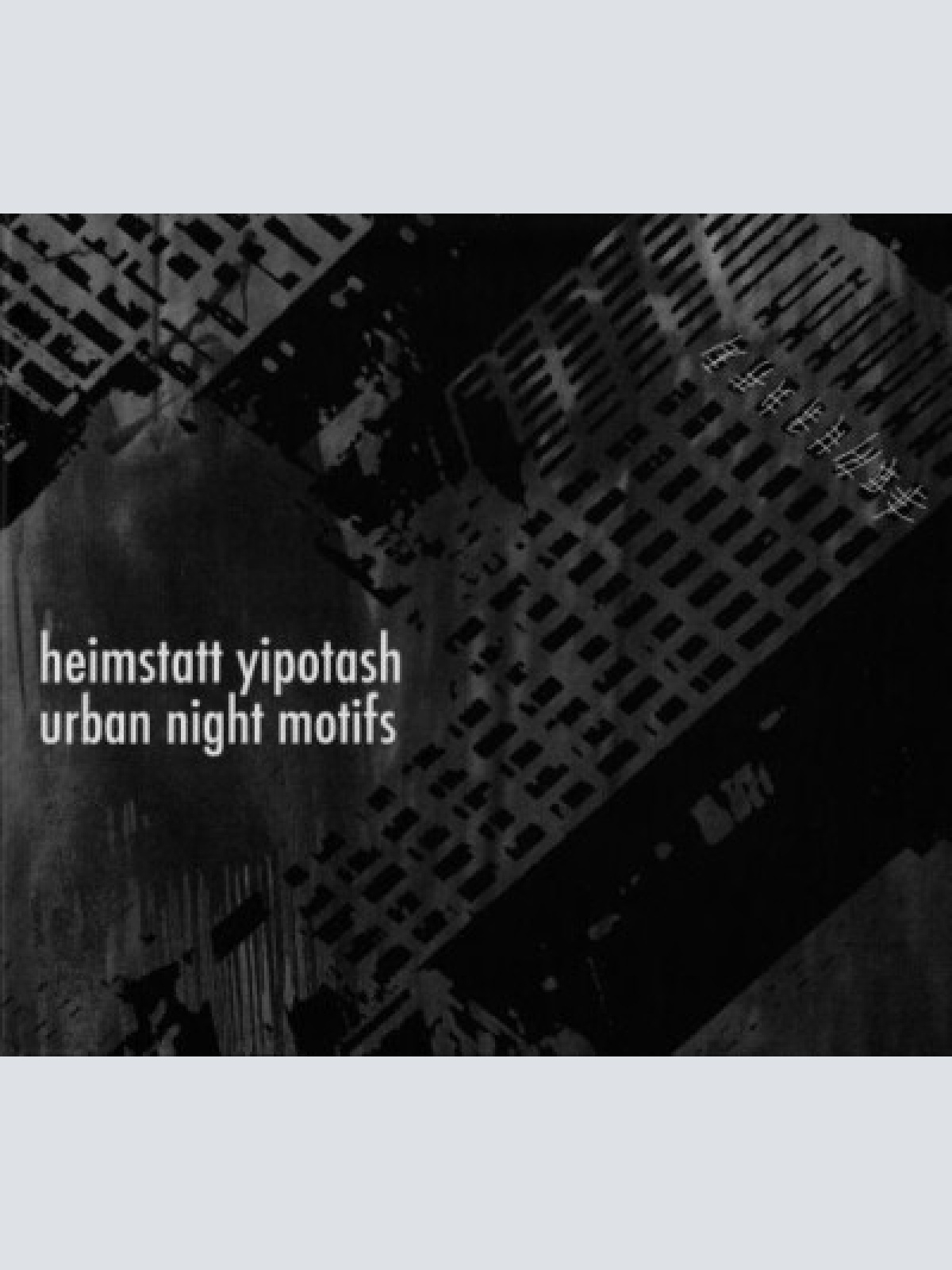 CD, Album Heimstatt Yipotash - Urban Night Motifs