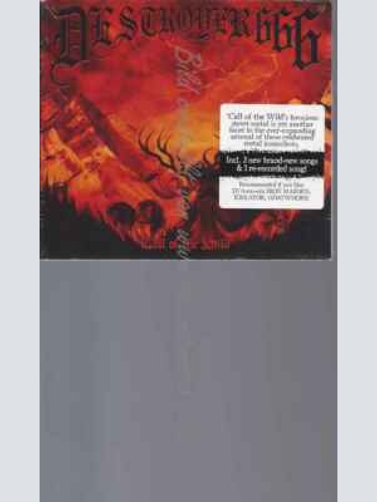 CD--DESTRÖYER  | --CALL OF THE WILD (DIGIPAK)