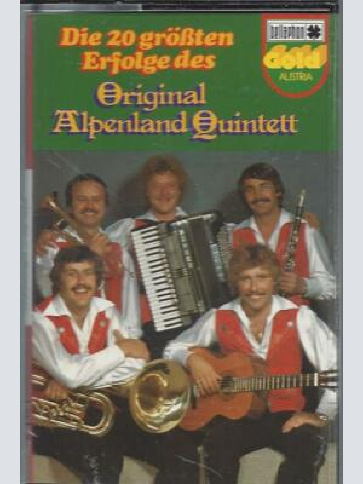 MC--Orig. ALpenland Quintett .--Die 20 größten Erfolge