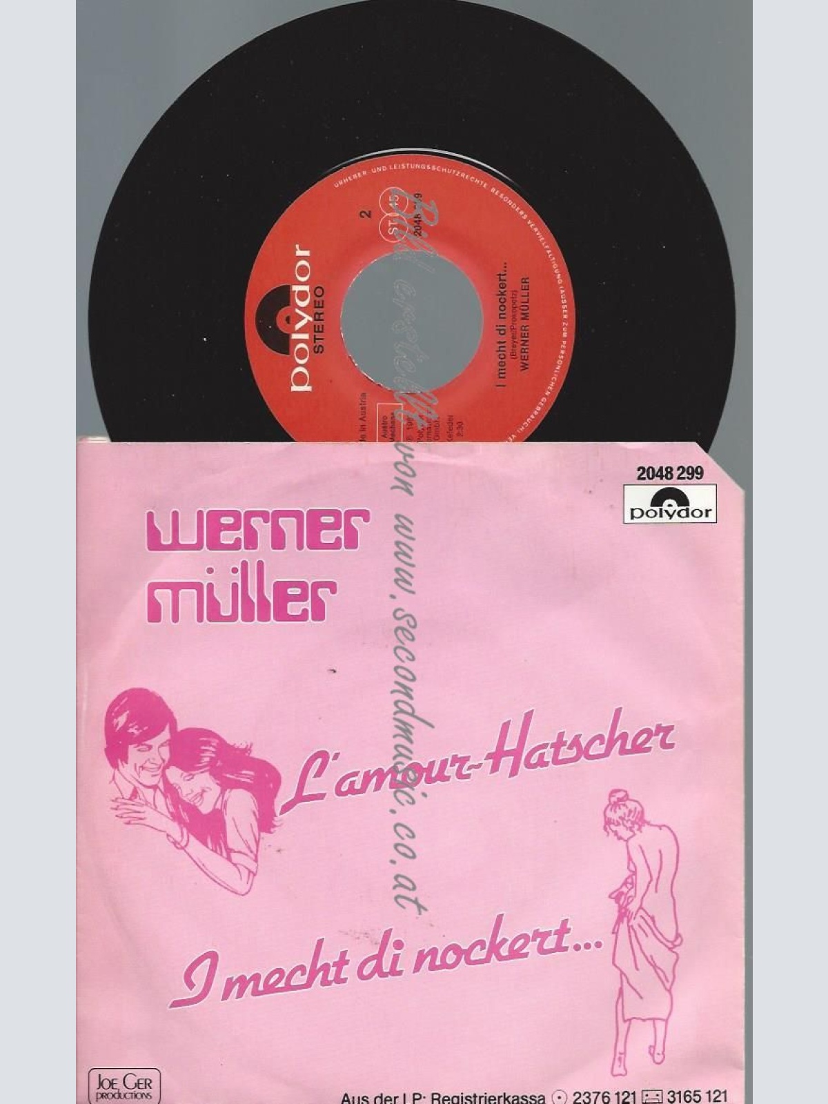 7" Werner Müller   – L'amour-Hatscher