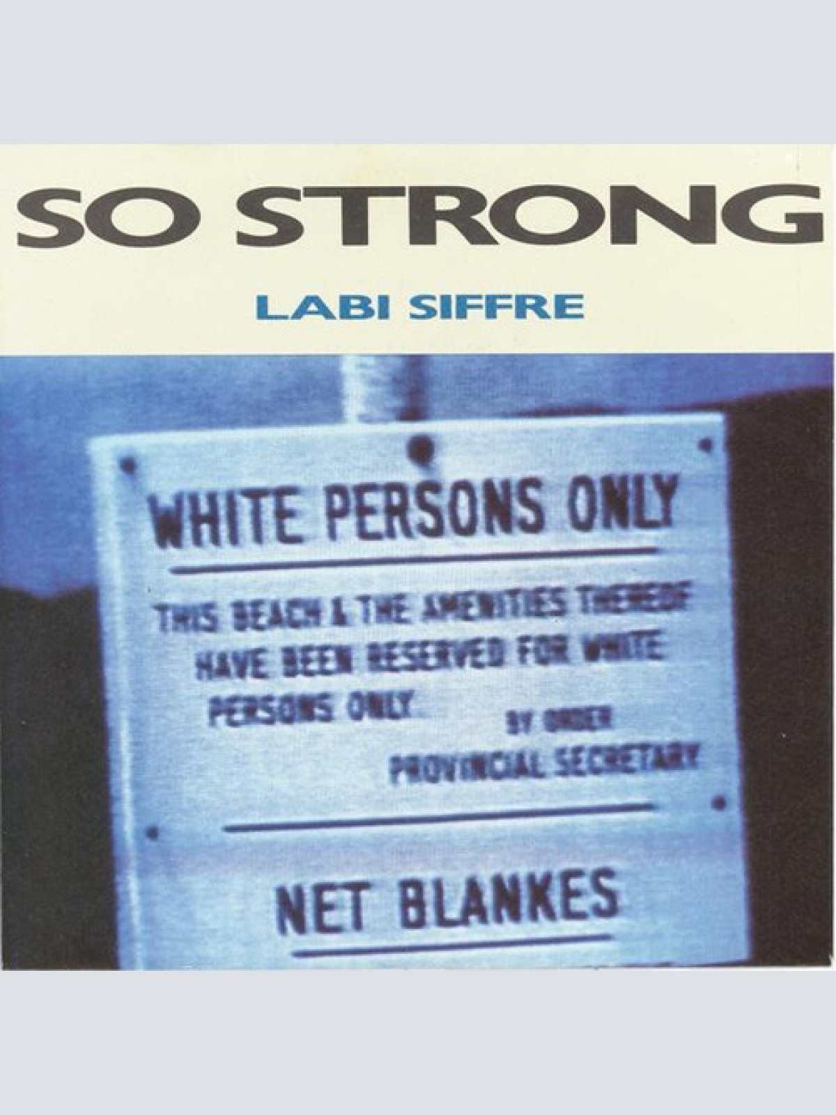7", Single Labi Siffre - So Strong