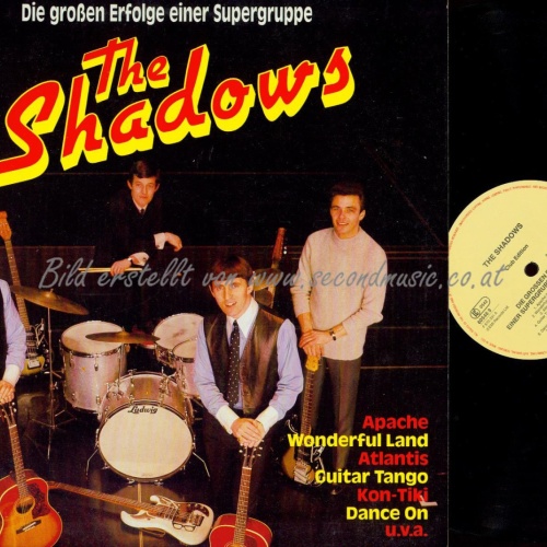 LP--THE SHADOWS DIE GROSSEN ERFOLGE EINER SUPERGRUPPE
