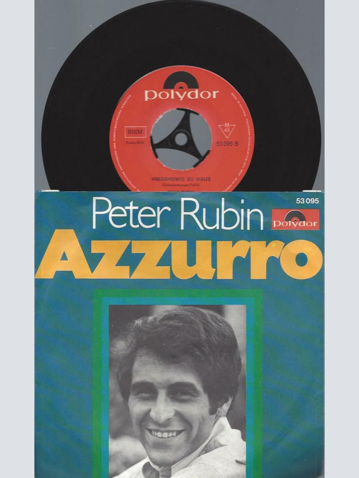 7"    Peter Rubin – Azzurro