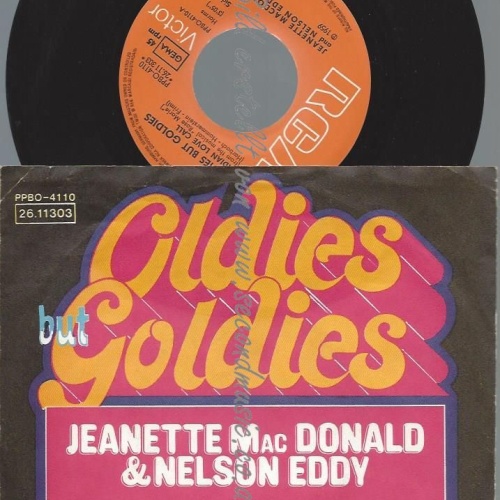 7"  Jeanette MacDonald & Nelson Eddy  Indian Love Call
