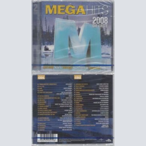 CD--NM-SEALED-VARIOUS -2007- - DOPPEL-CD -- MEGAHITS 2008-DIE ERSTE