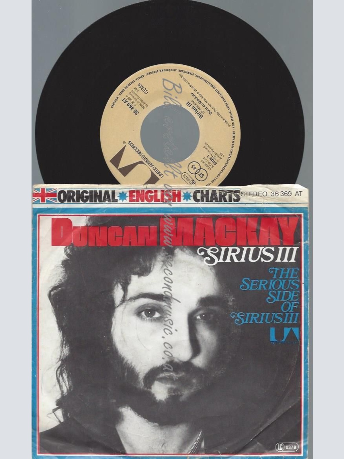 7"  Duncan Mackay – Sirius III