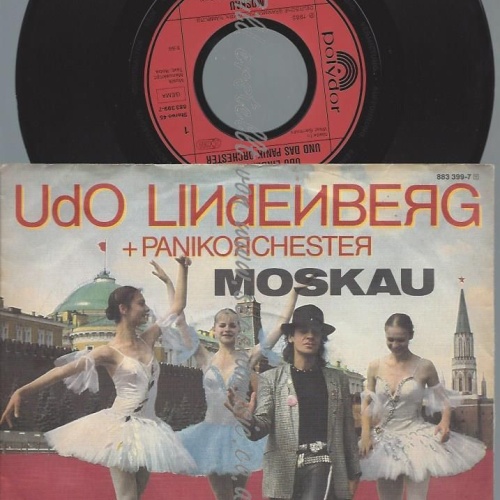 7"   Udo Lindenberg + Panikorchester  Moskau